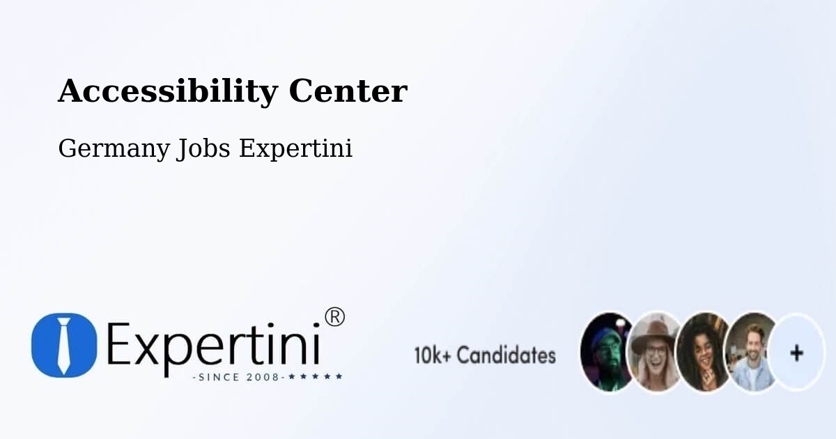 Accessibility Statement – Kiel - Germany Jobs Expertini