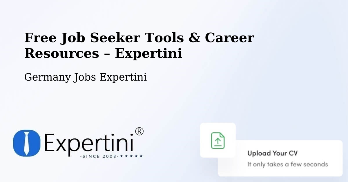 Free Job Seeker Tools & Career Resources – Kiel - Kiel, Germany Jobs Expertini